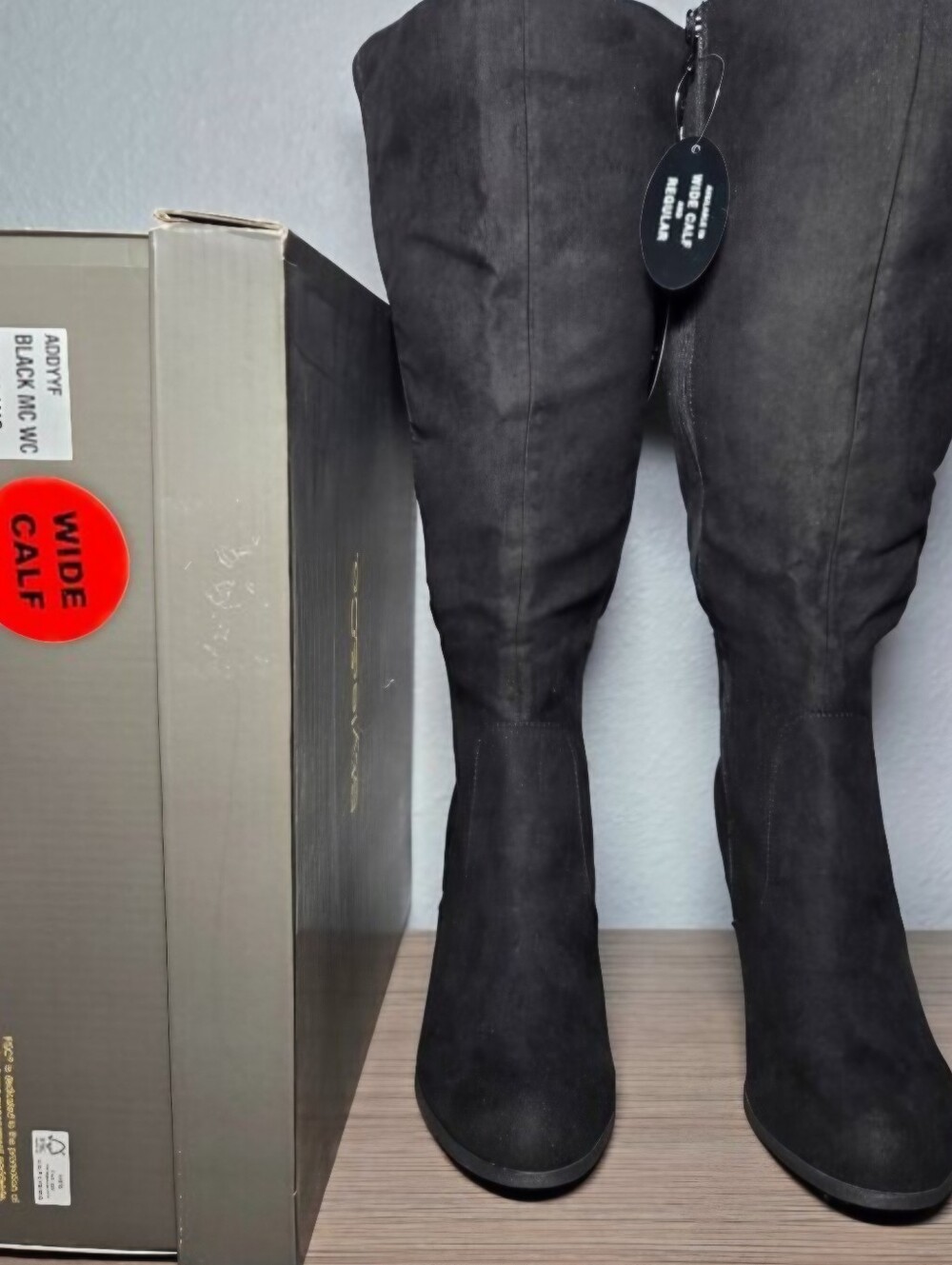 Style & Co. Addyy Wide Calf Knee-High Dress Boots : Size – 7.5 Women’s NEW